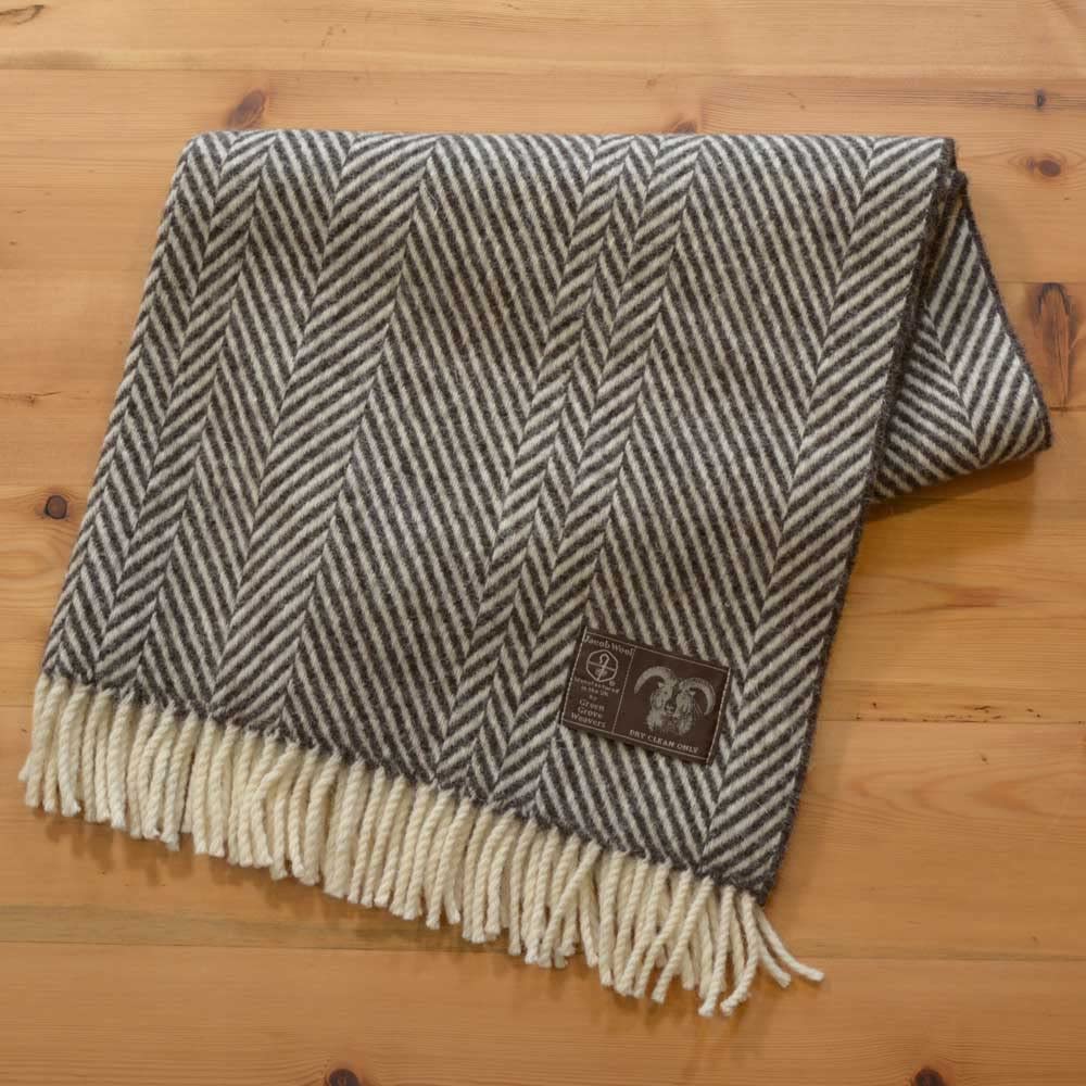 Amazon｜Jacob ジェイコブ ウール ひざ掛け ブランケット 毛布 高級