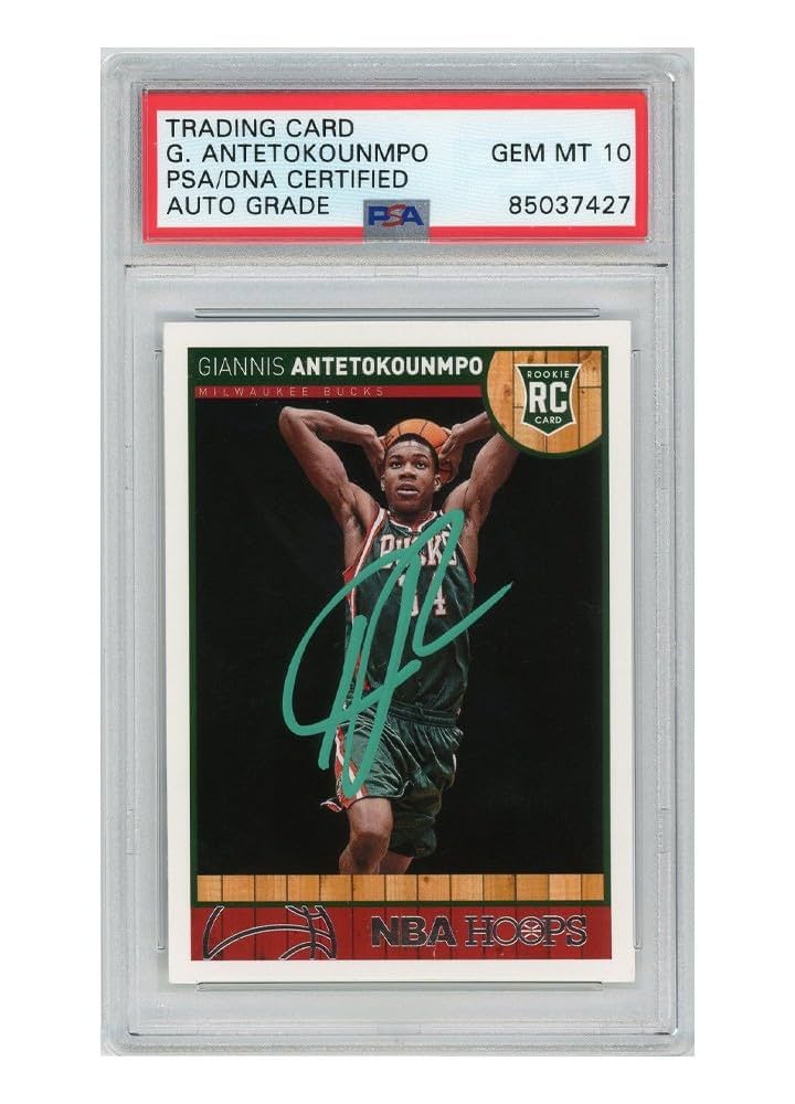 Amazon.com: Giannis Antetokounmpo 2013-14 Panini Hoops Autograph