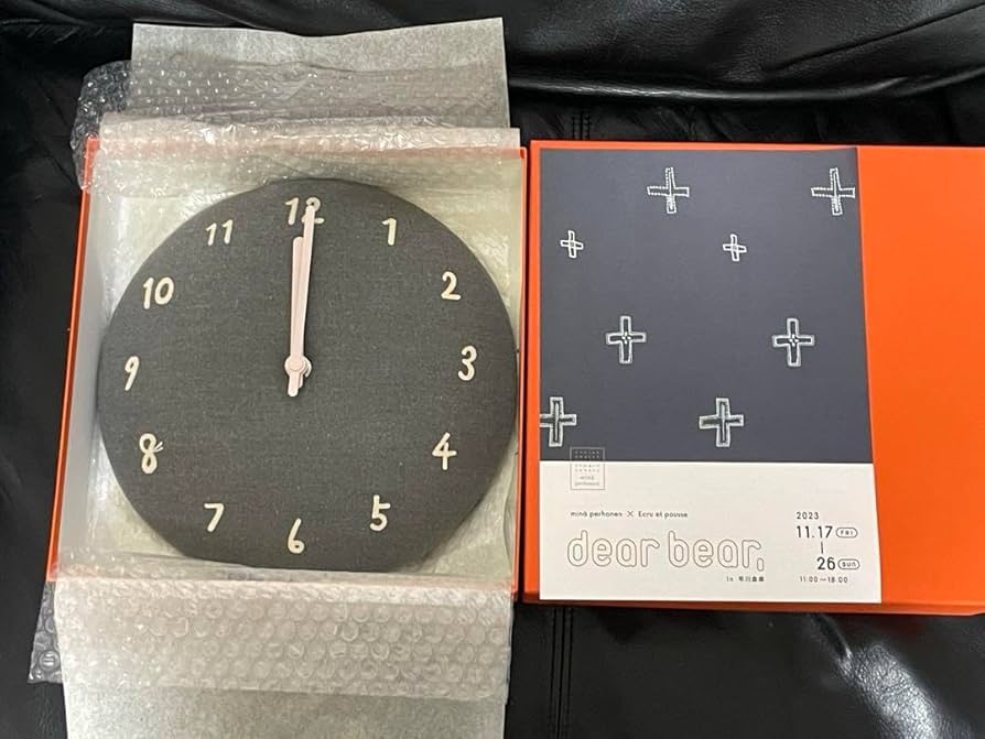 Amazon.co.jp: 新ミナペルホネン 壁掛け時計 bolo mina perho : ホーム