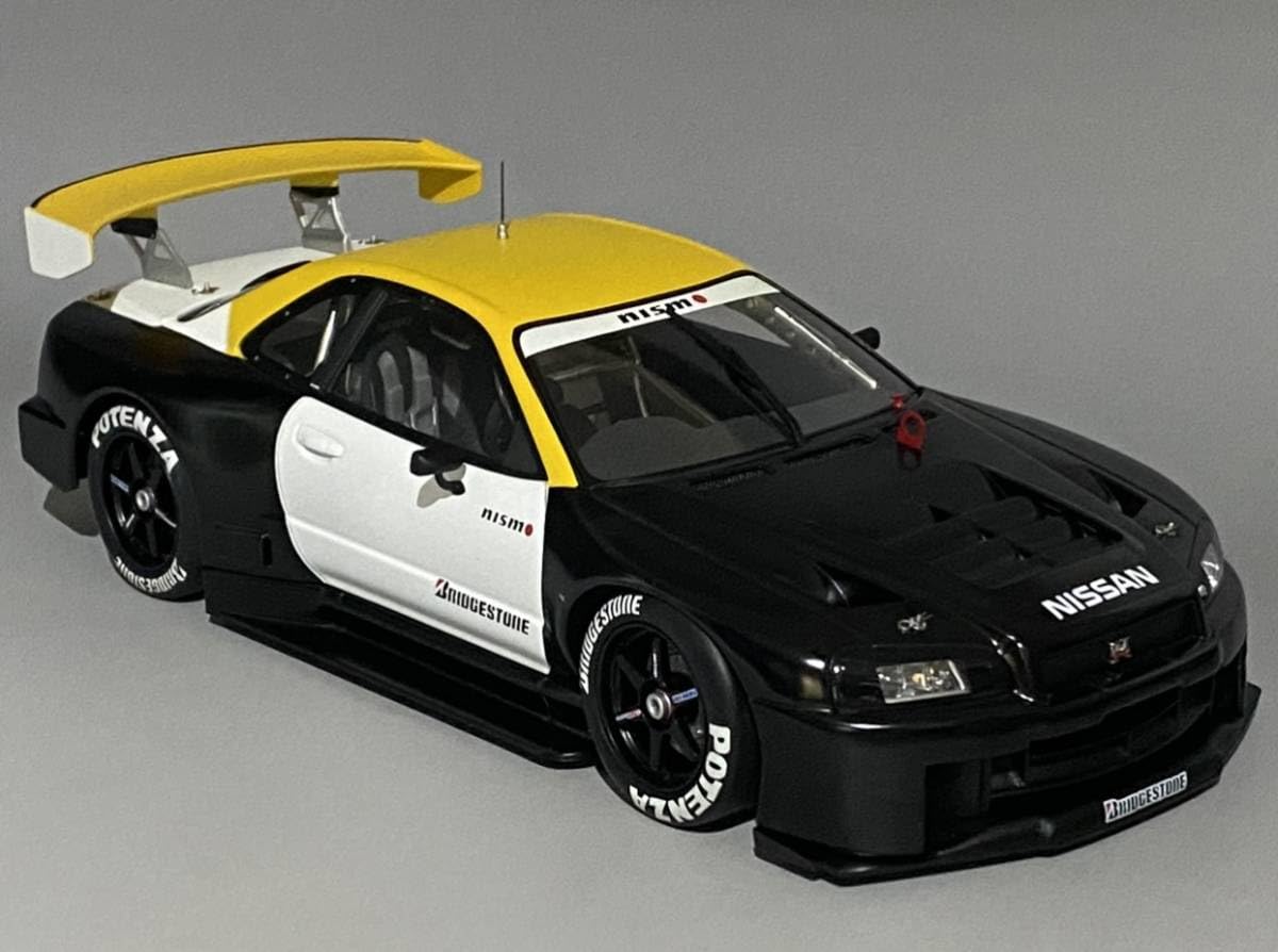 Amazon | レア AUTOart 1/18 Skyline GT-R R34 2001 JGTC Test Car