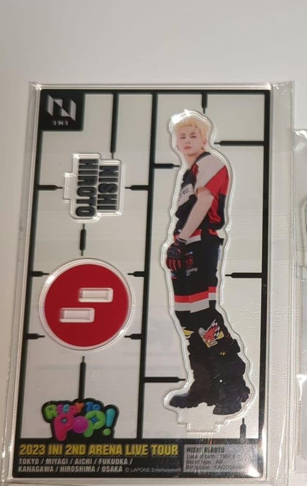 Amazon.co.jp: INI READY TO POP 西洸人 アクスタ : おもちゃ