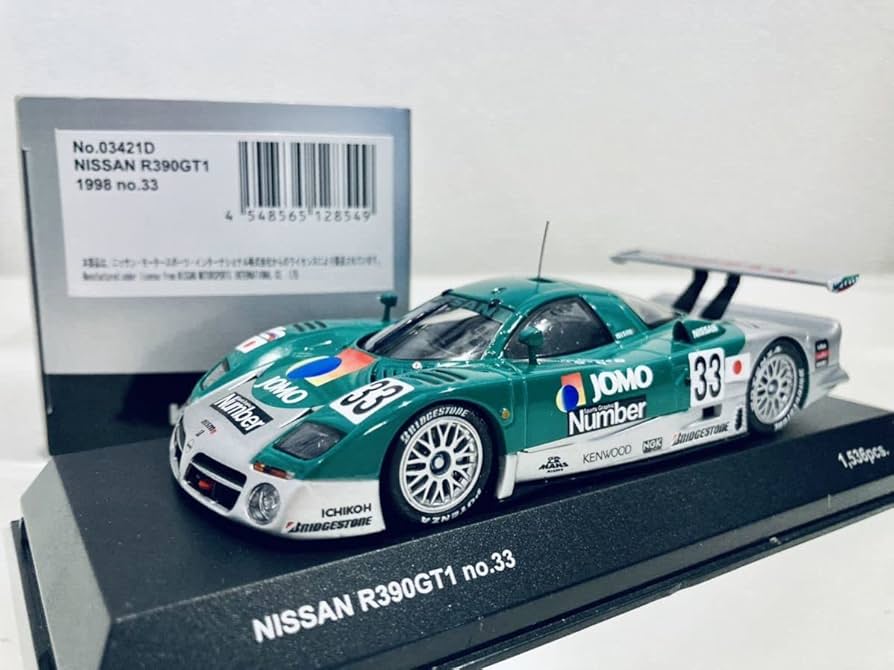 Amazon | 1/43 京商 日産 R390 GT1#33 JOMO 本山哲-影山正美-黒澤琢弥
