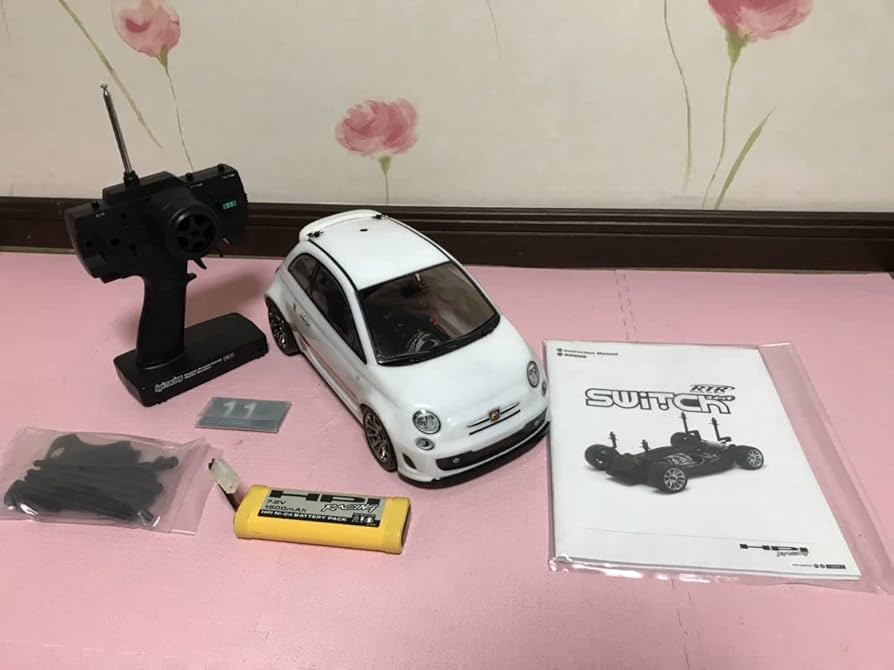 Amazon | Mシャーシ位 フィアット アバルト 500 ラジコンカーセット