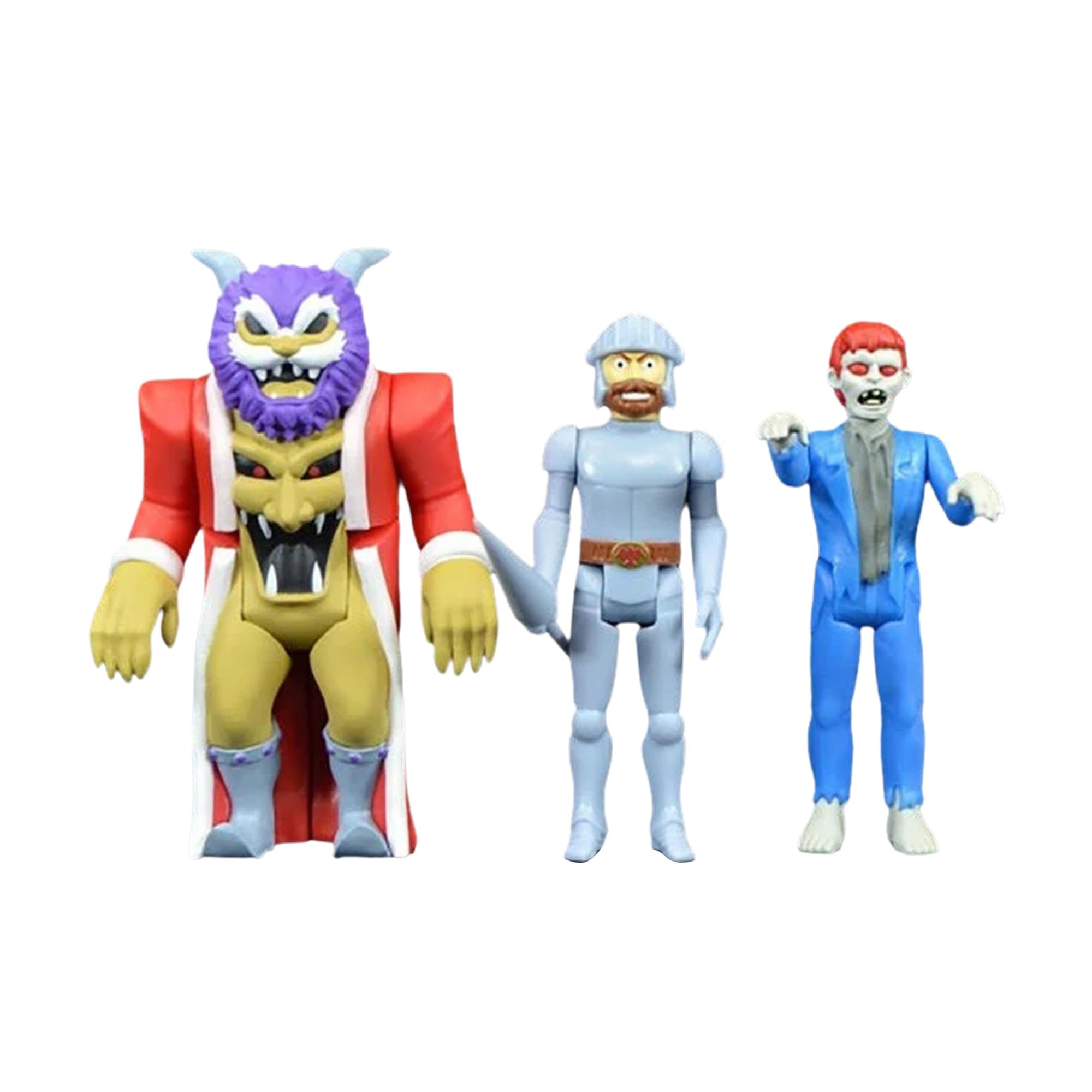 Amazon.com: SUPER7 Reaction Action Figure - GNG 3 Pack Set A