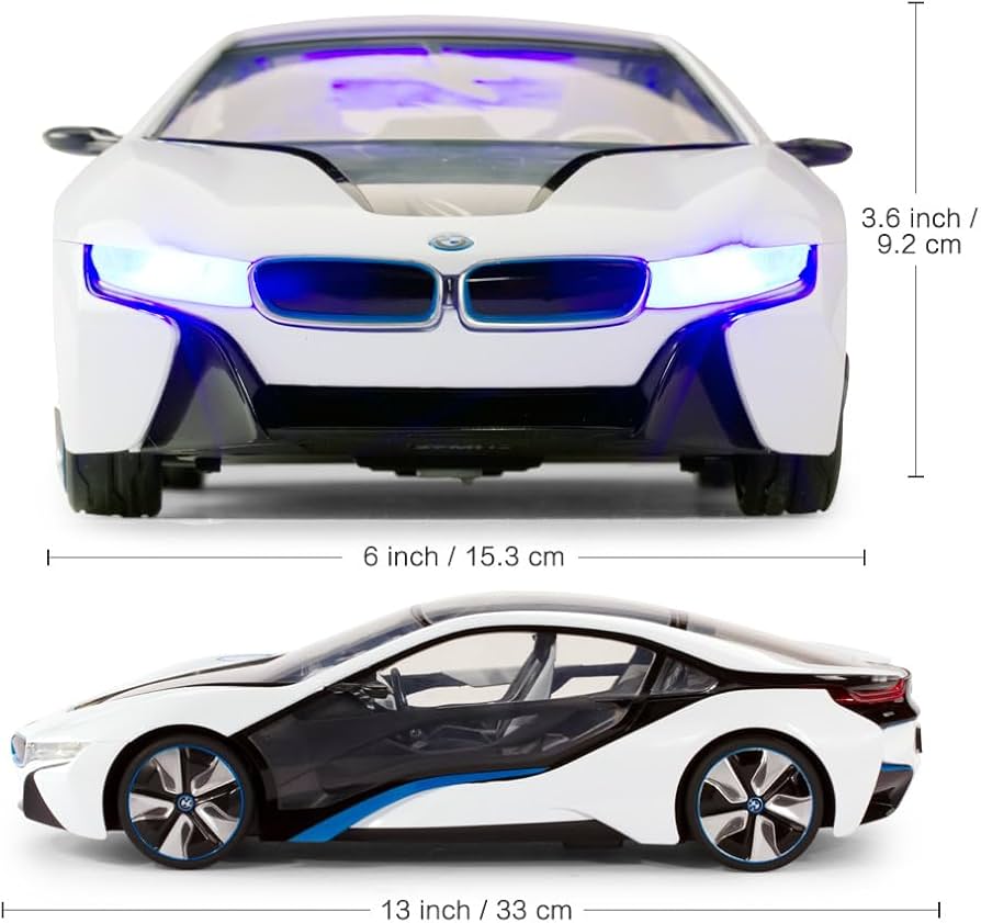 Amazon.co.jp: RASTAR BMW おもちゃ車 RCカー 1/14 BMW i8 リモコン
