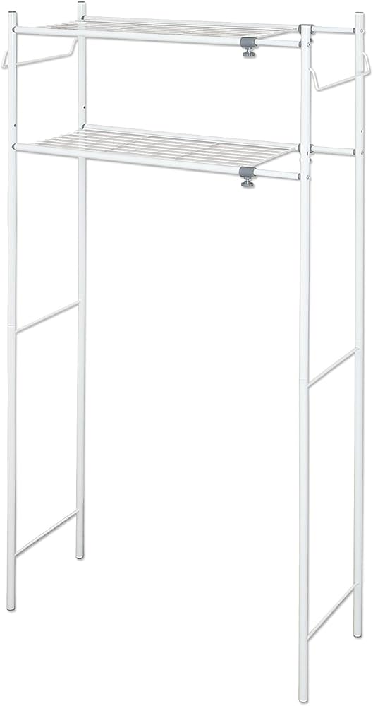 Amazon｜平安伸銅工業 HEIAN SHINDO ランドリーラック 棚2段 丸パイプ