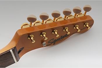 Amazon.co.jp: Musiclily Pro 6連ギター ロック式ペグ Fenderストラト