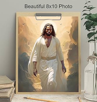 Amazon.com: Jesus Wall Art for African Americans - Jesus Christ