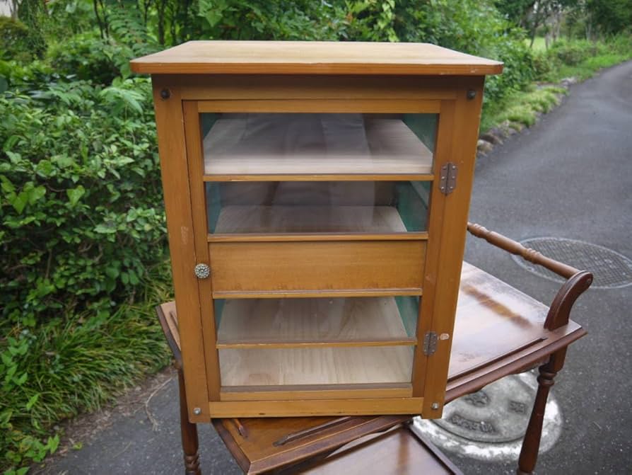 Amazon.co.jp: 【3JL11 O昭和レトロ 蠅帳 網戸 食器棚 戸棚 収納棚