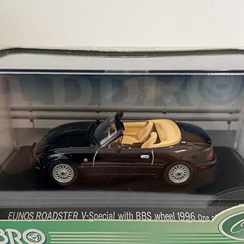 Amazon | 希少 EBBRO 1/43 EUNOS Roadster V-special with BBS