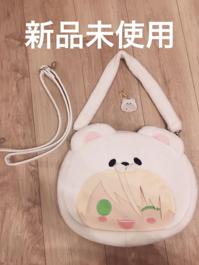 Amazon.co.jp: あん スタ 白鳥藍良 白熊バッグ 痛バッグ 告白気球