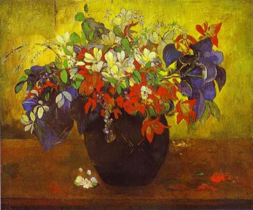 19 peintures à l'huile Bouquet de fleurs Post-impressionnisme
