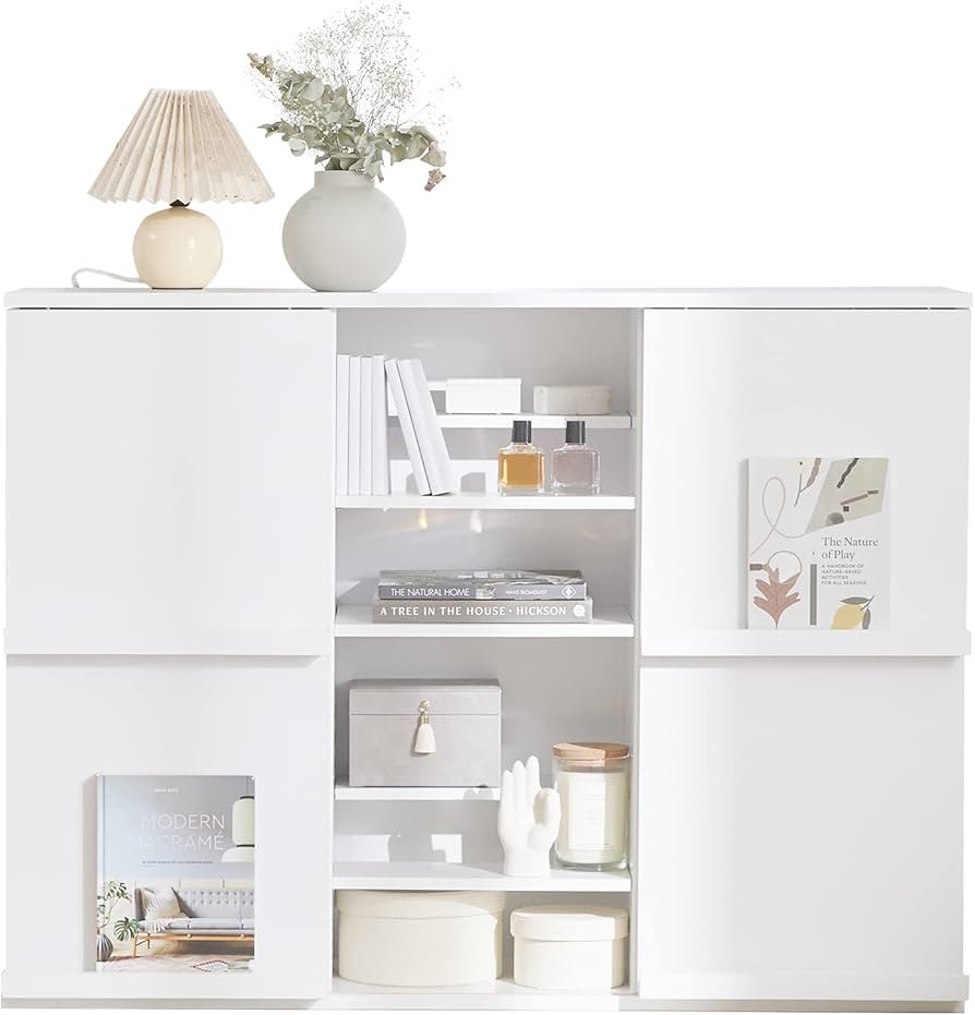 Amazon.co.jp: LOWYA ロウヤ 本棚 絵本棚 コミック収納 ディスプレイ