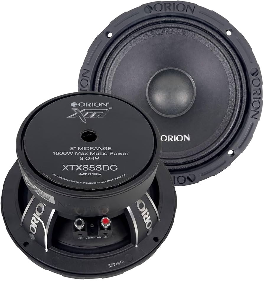 Amazon.com: ORION XTR XTX858DC High Efficiency 8” Mid-Range Dust