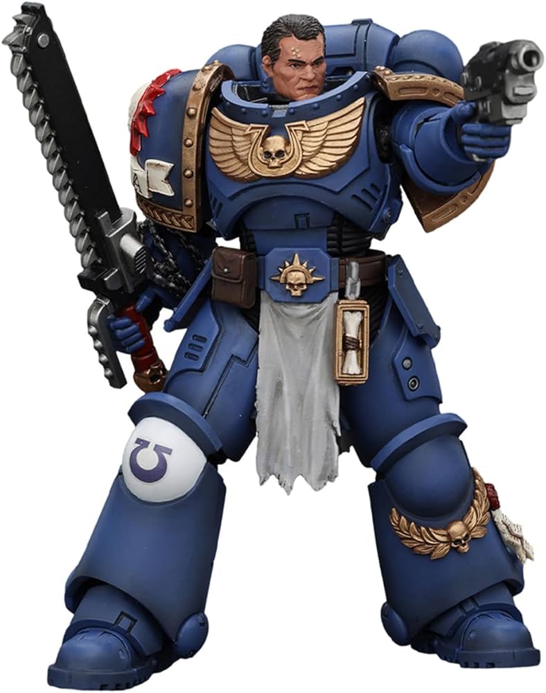 Amazon | HiPlay JOYTOY Warhammer 40,000 ウルトラマリーンズ 中尉