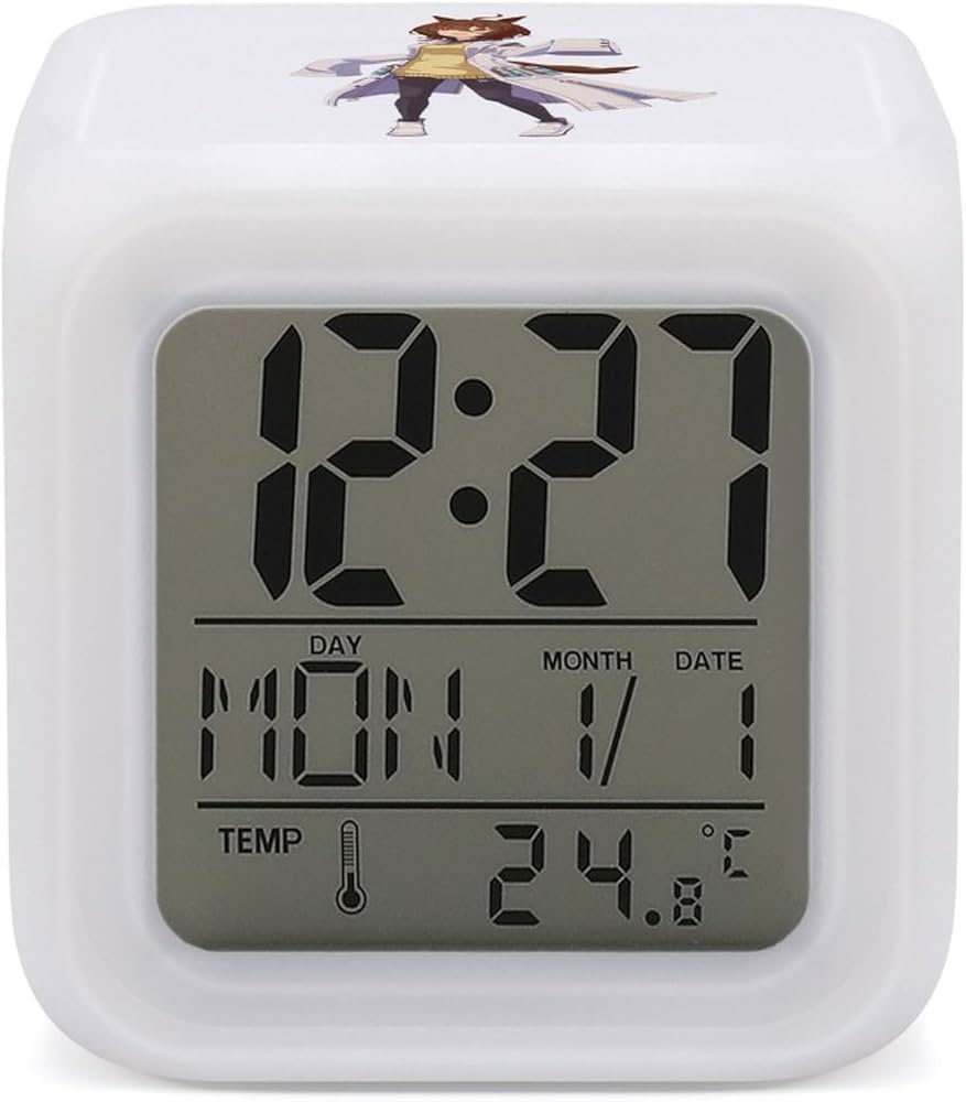 Amazon.co.jp: ウマ娘 プリティーダービー 目覚まし時計 アナログ 大