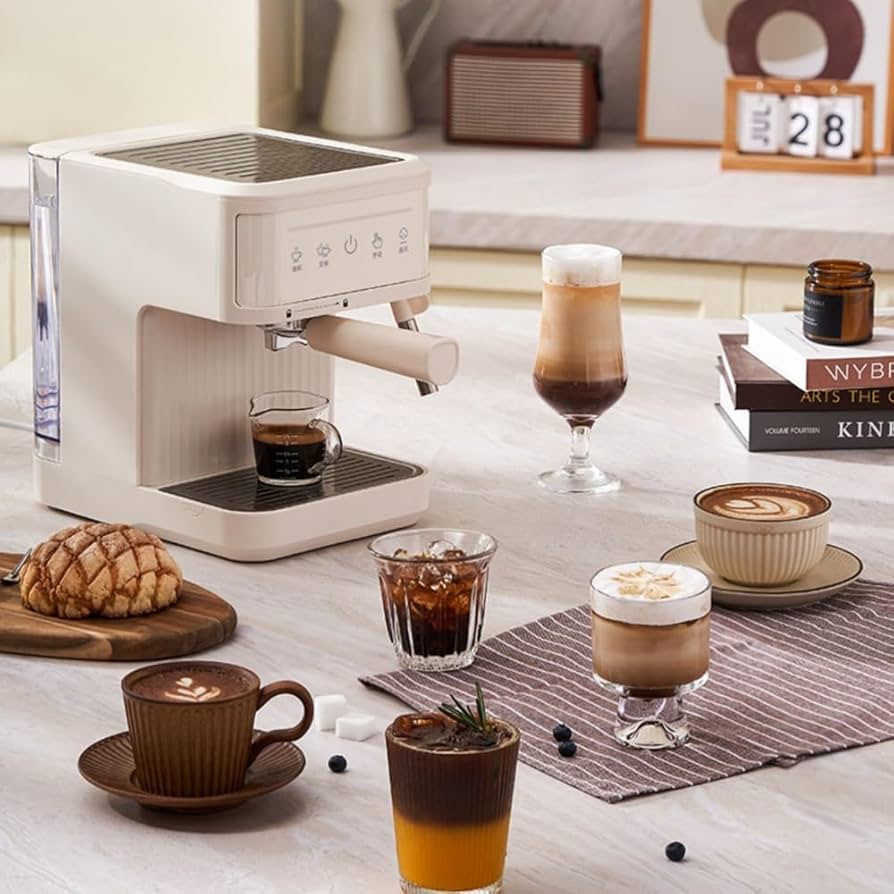 Amazon | Bxzzuisコーヒーメーカー 半自動 エスプレッソマシン