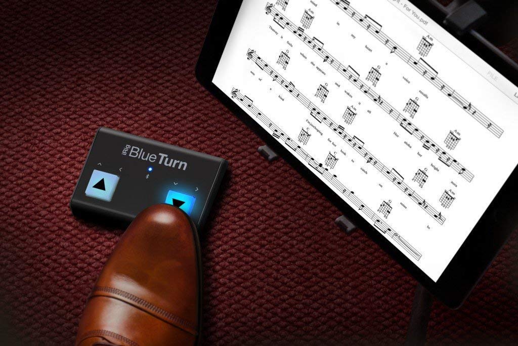 Amazon.com: IK Multimedia iRig BlueTurn wireless page turner