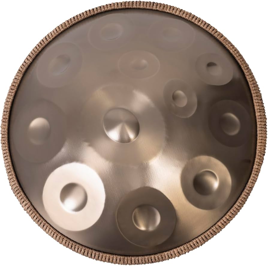 Amazon | Sarospan ハンドパン ドラム - 22インチ 12音 D Kurd 440Hz