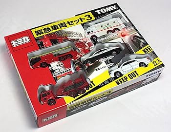 Amazon | トミカ 緊急車両セット3 | ミニカー・ダイキャストカー | ホビー