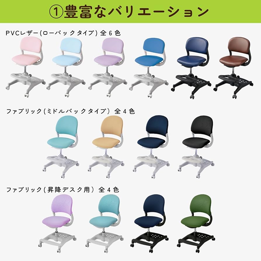 Amazon.co.jp: KOIZUMI(コイズミ学習机) 学習椅子 パッションブルー