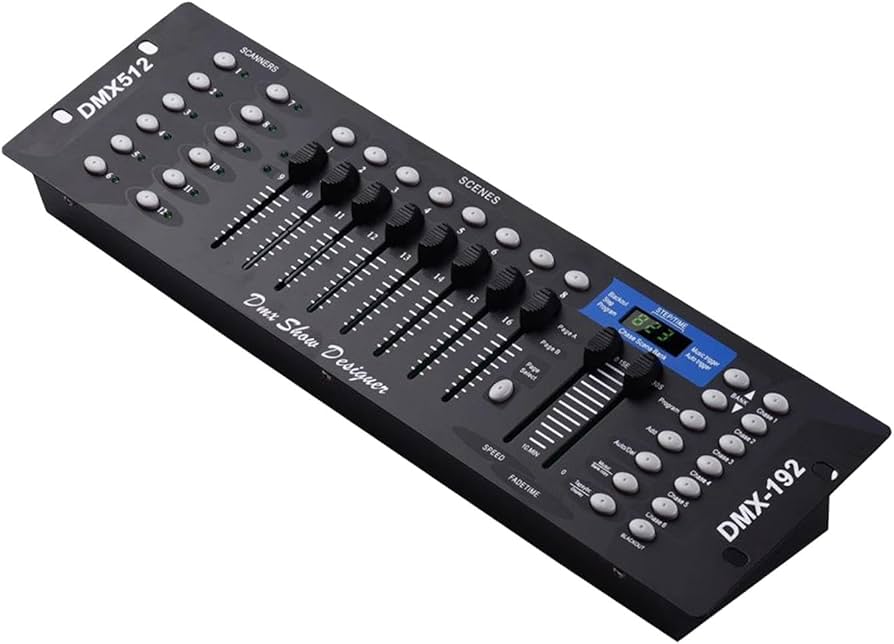 Amazon | P Prettyia Dmx 512 DJ ライトコントローラー照明ミキサー