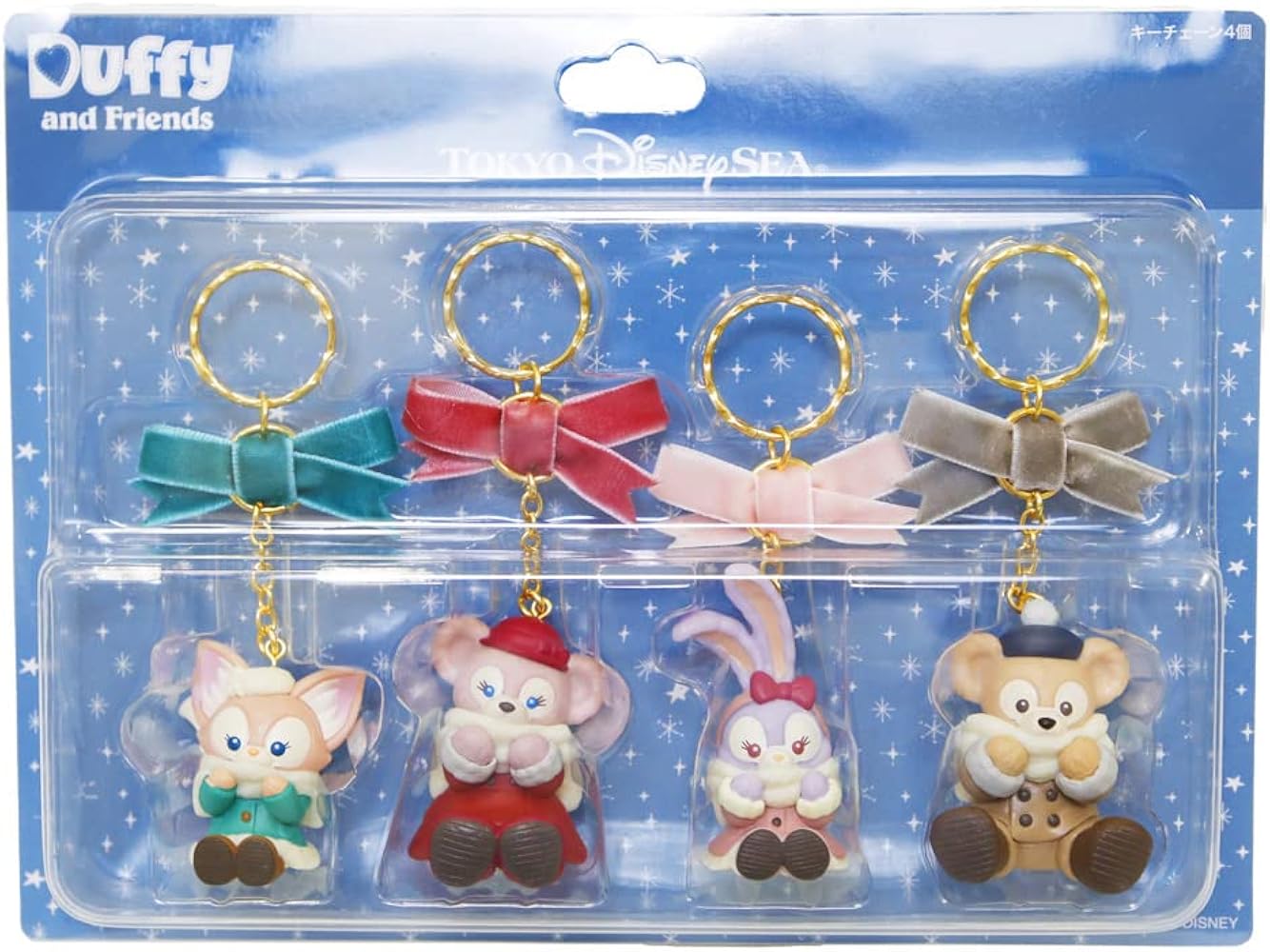 Amazon.co.jp: ダッフィー＆フレンズ キーチェーンセット 4個