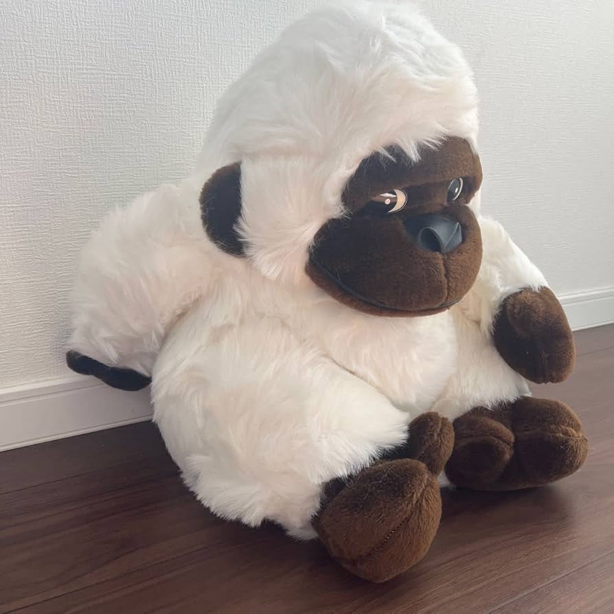 Amazon.co.jp: 白いゴリラのぬいぐるみ ぬいぐるみ BIGぬいぐるみ
