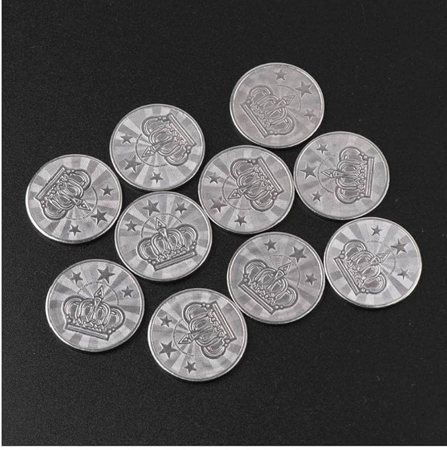 Amazon.co.jp: ゲームトークン ステンレス アーケード ゲームコイン