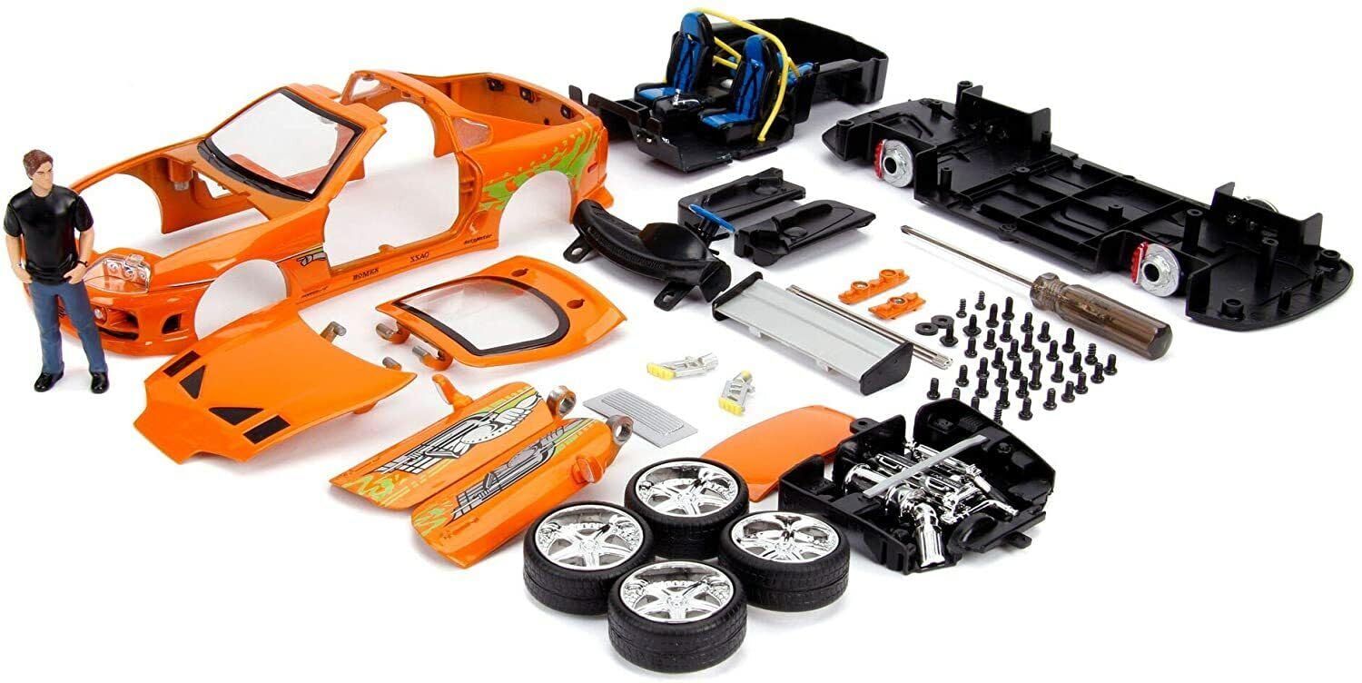 Amazon | Jada Toys Fast & Furious Brian & Supra 1:24 Scale Build n