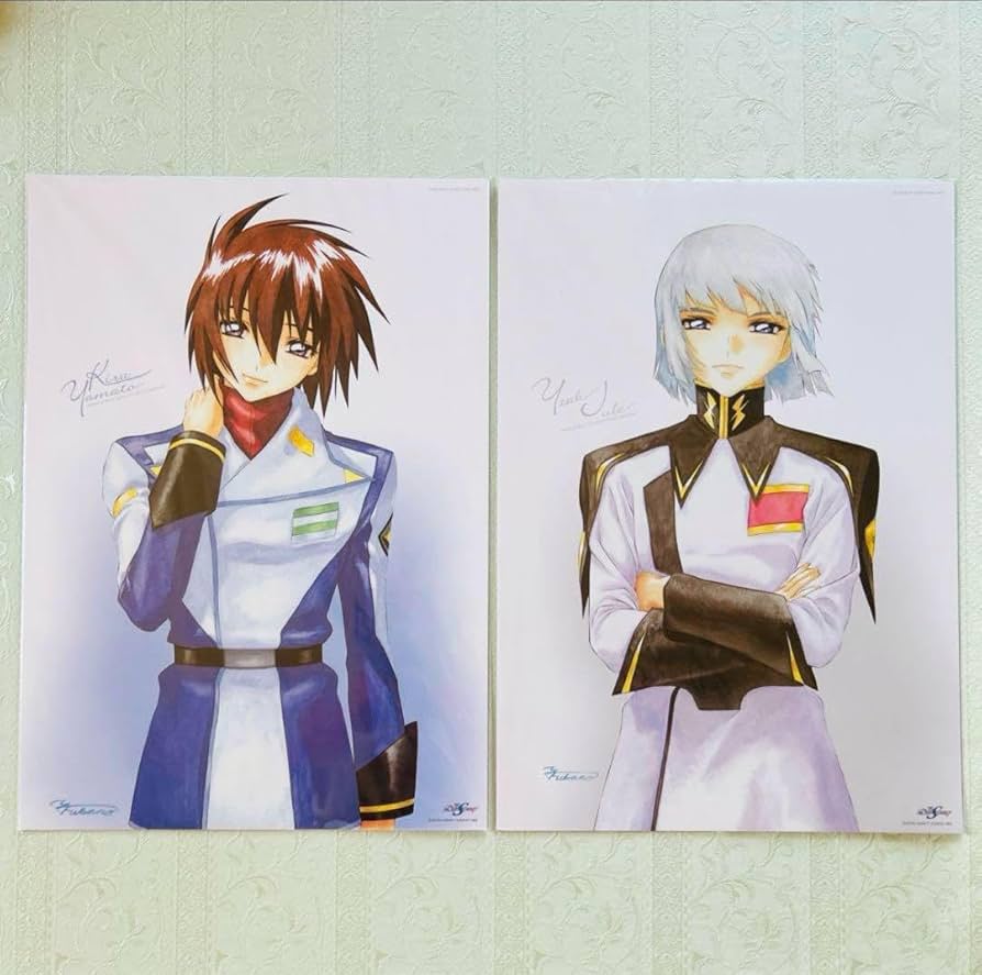 Amazon.co.jp: SEED DESTINY ミニポスター イラスト キラ イザーク