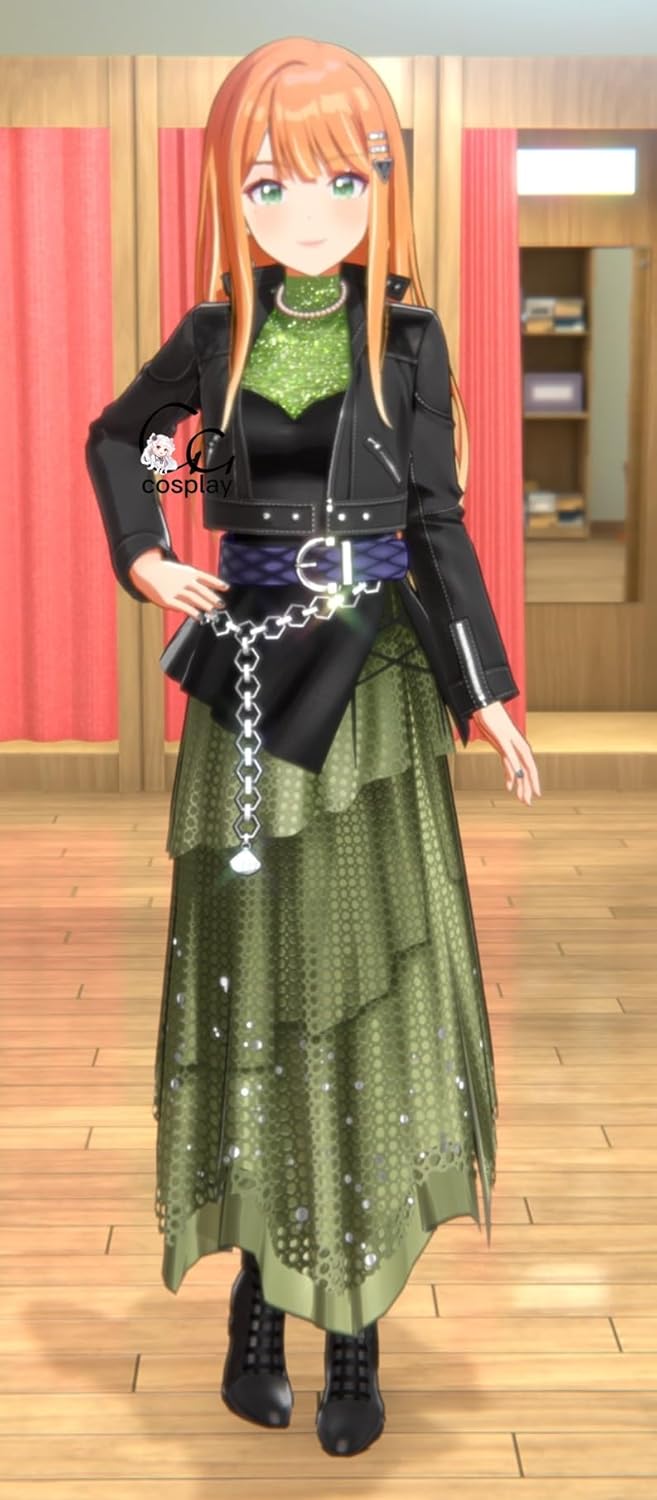 Amazon.co.jp: GGcosplay 学マス カクシタワタシ 紫雲清夏 コスプレ