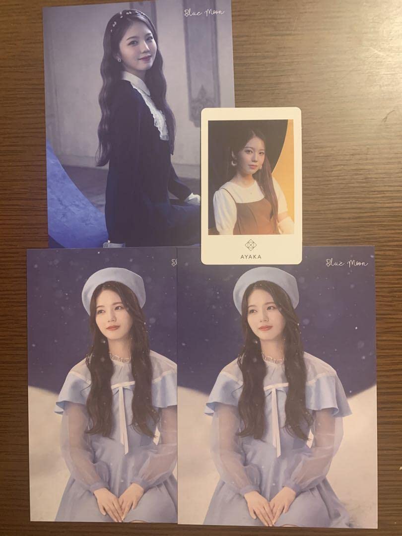Amazon.co.jp: NiziU Blue Moon ブルームーン ラントレ アヤカ フォト