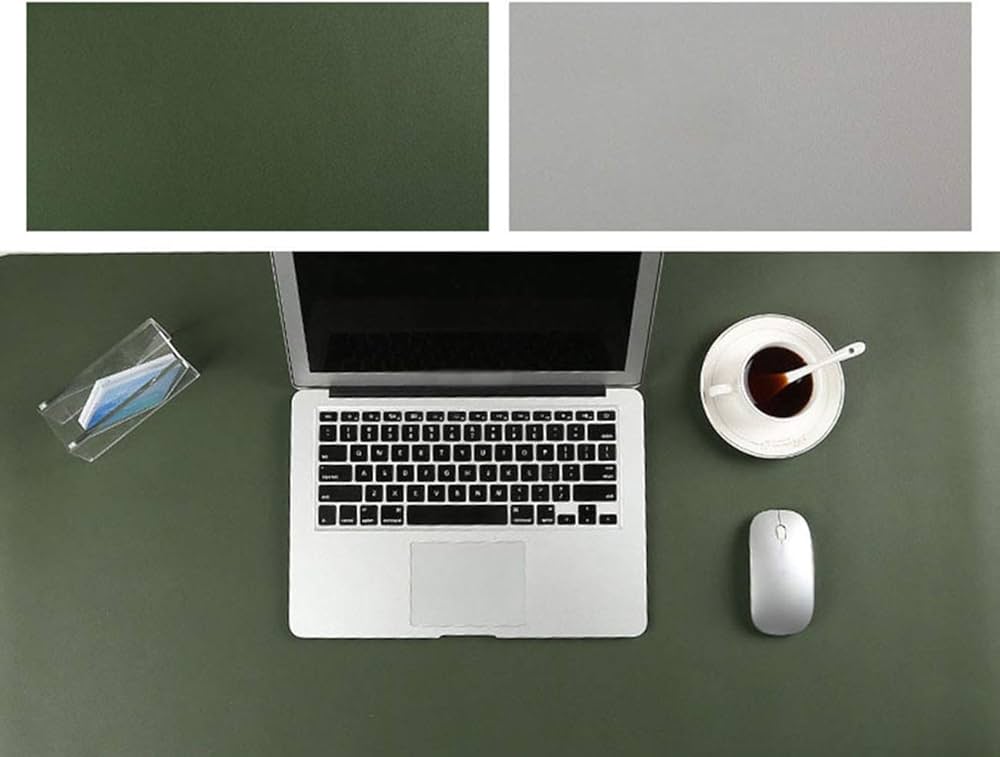 Amazon | NOEINA オフィス用品 PUレザー デスクマット マウスマット