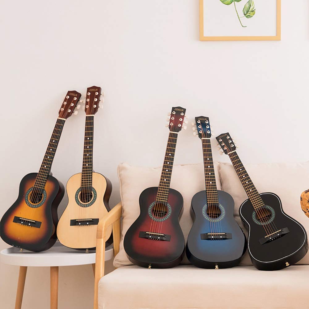 Amazon | クラシックギター 30インチの子供のフォークアコースティック