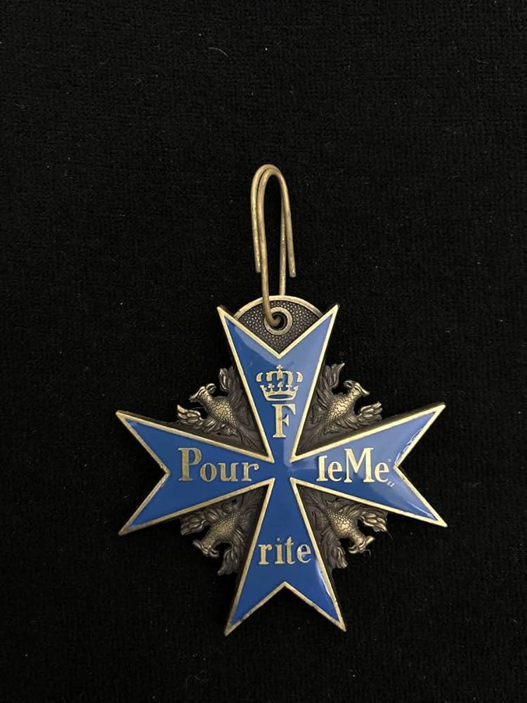 Amazon.co.jp: プールルメリット勲章 リボン付 プロイセン王国 ドイツ