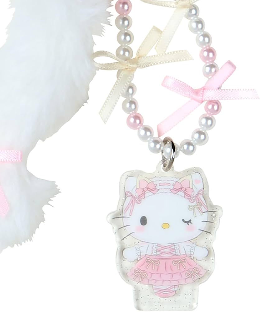 Amazon.co.jp: サンリオ(SANRIO) ストラップ（白猫バレリーナ） ハロー
