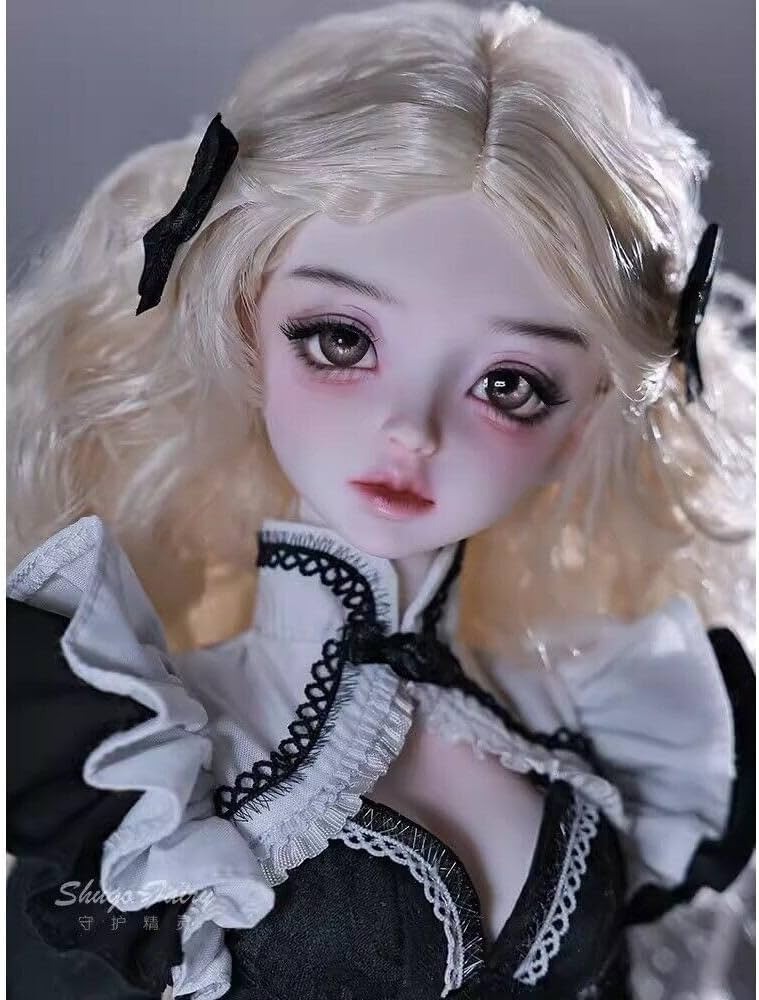 Amazon.co.jp: Meeler BJDドール 1/4 女の子 46cm SD 樹脂球体関節人形