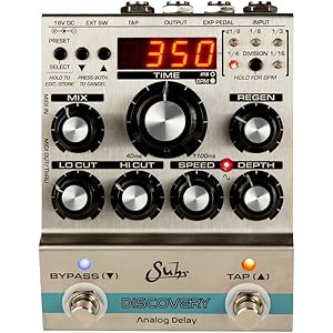 Suhr Rufus Reloaded - フル機能の3バンドEQを装備したオクターブ