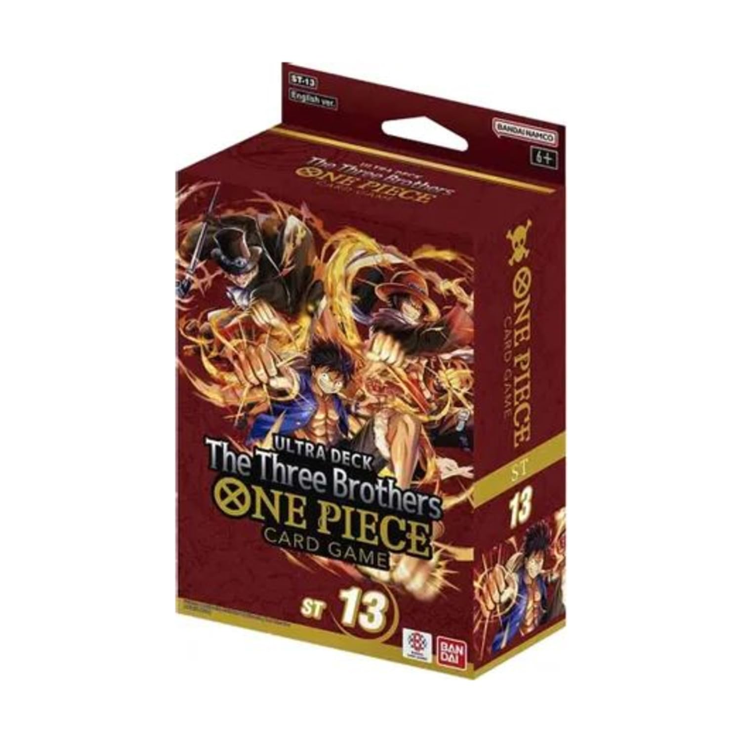 Amazon.co.jp: ワンピース TCG 三兄弟スターターデッキ(ST-13) : おもちゃ