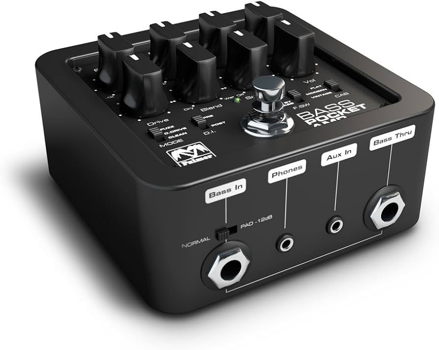 Amazon.com: Palmer POCKET AMP BASS Portable Bass Preamp