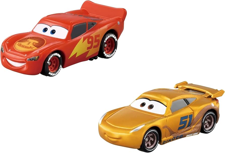 Amazon | 【2点セット】ディズニー カーズ トミカ ライトニング