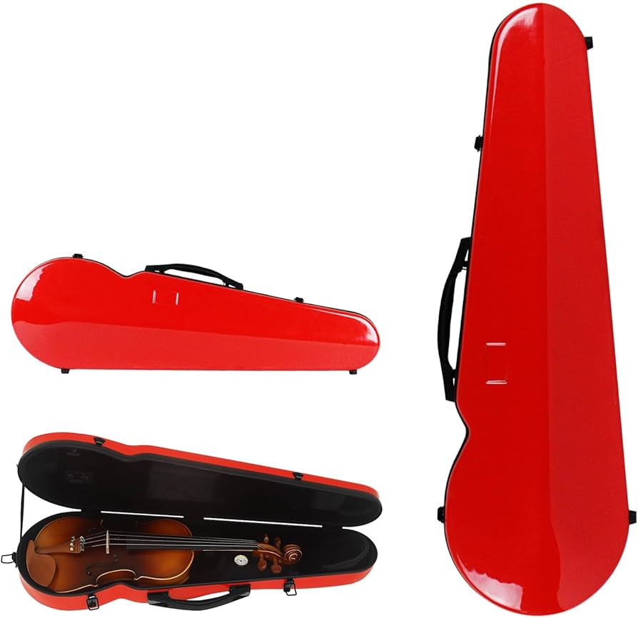 Amazon.co.jp: バイオリンボックス、4/4 3/4 耐久性 バイオリンケース