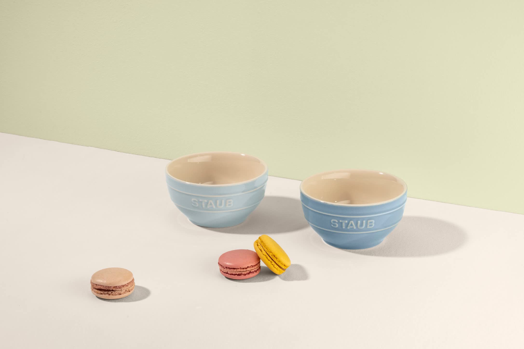 Amazon｜Staub ストウブ セラミック ボウル 12cm 2Pセット マカロン