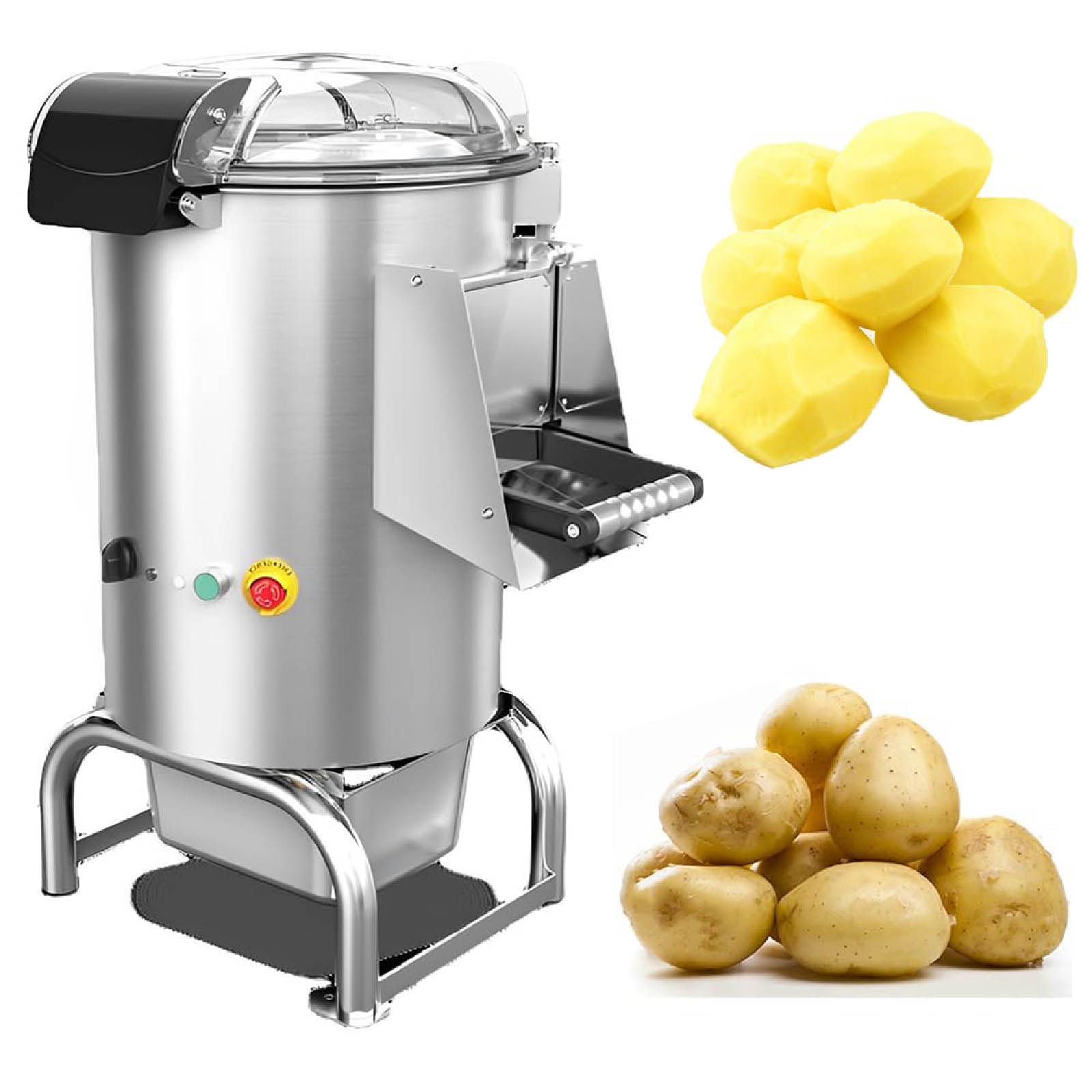 Amazon | 全自動業務用ジャガイモ皮むき機、ステンレス皮むき機、70