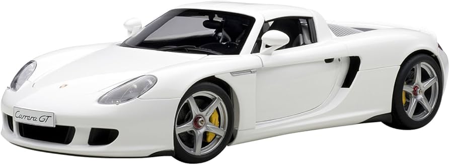 Amazon | AUTOart 1/18 ポルシェ カレラGT (ホワイト) 完成品