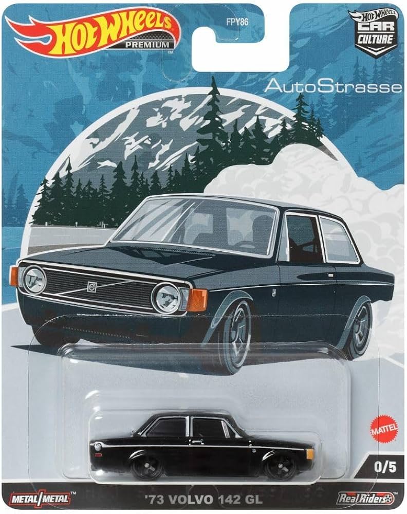Amazon.com: Hot Wheels Chase '73 Volvo 142 GL : Toys & Games