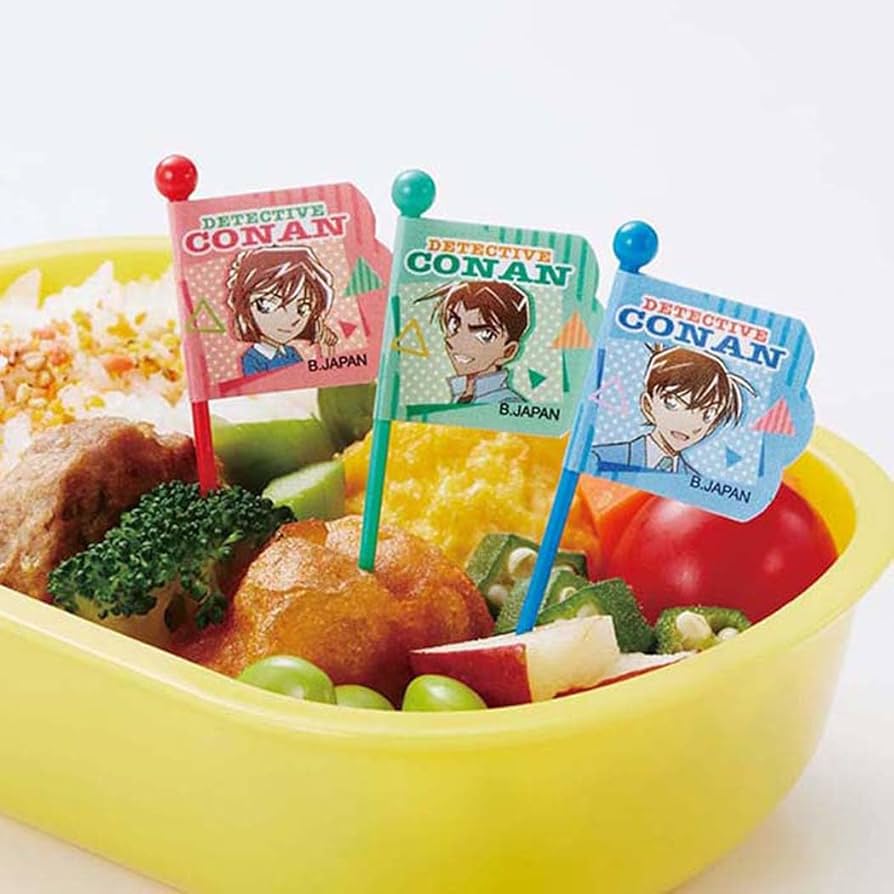 Amazon｜バンダイ 名探偵コナン お弁当 ピックス 12本入 2.4×6.7×0.5cm
