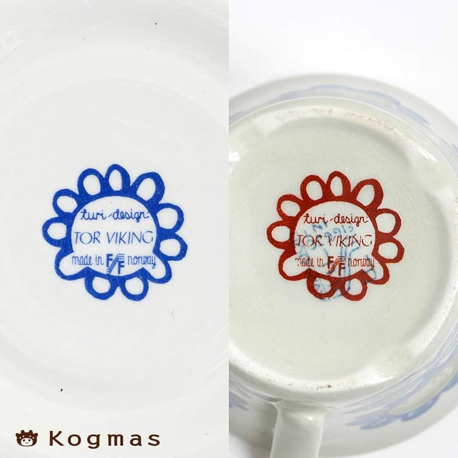 Amazon｜北欧ヴィンテージ ノルウェー Figgjo フィッギオ Tor Viking