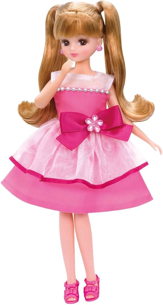 Amazon | リカちゃん ドレス LW-01 ジューシーピンク | フィギュア